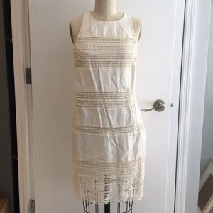 Loft White Lace Sun Dress